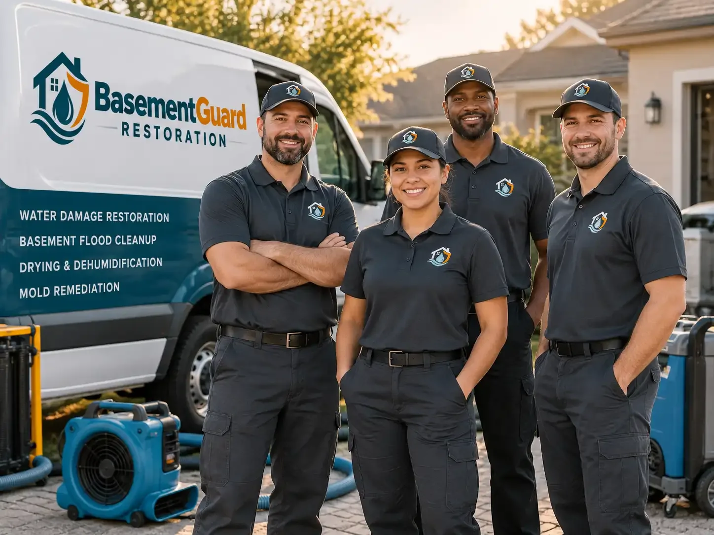Basement Water Damage Restoration company in Ottine, TX